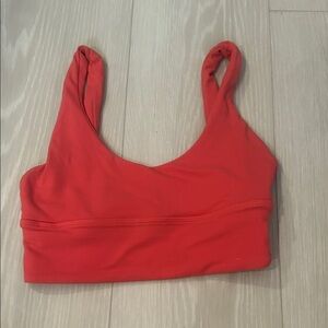 lululemon athletica Red Bra
